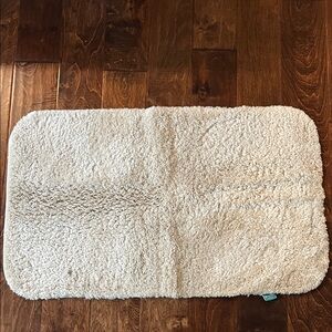 Target Cream Bath Mat